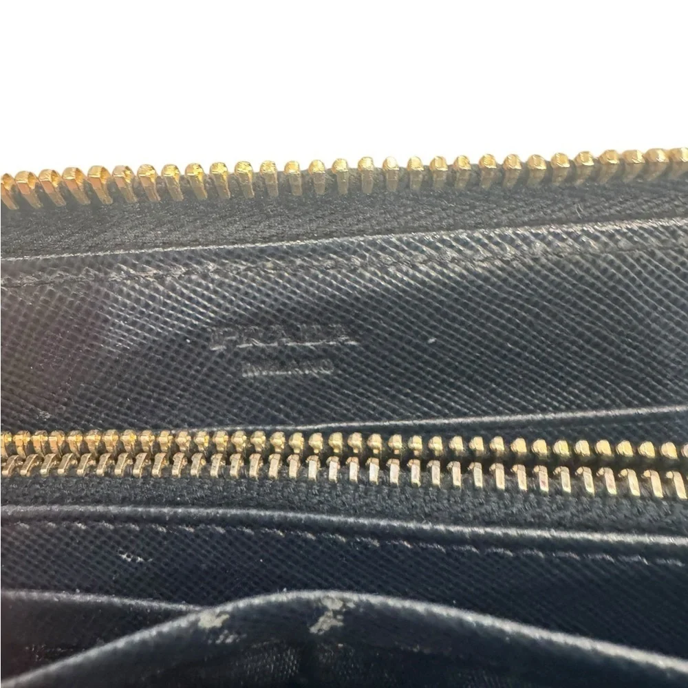 Prada Saffiano Leather Wallet - Picture 9 of 11